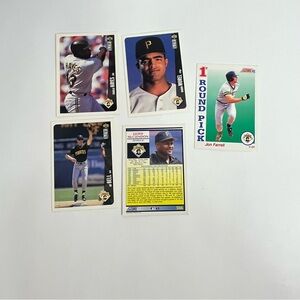 vintage baseball trading cards 90s pittsburgh pirates crafts scrapbooking 20